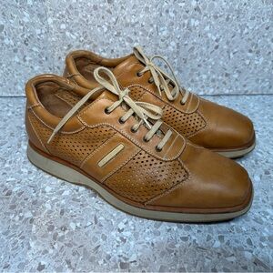 Men's Moreschi Tan Leather luxury Oxford Shoes